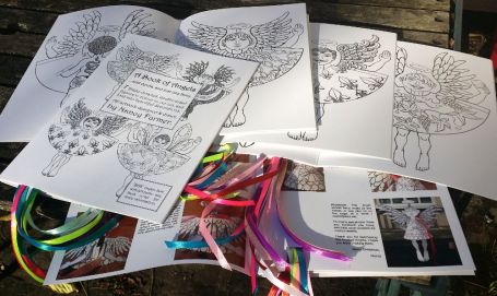 A Book of Angels - colouring-in book for Adults